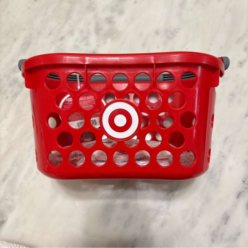 New Target Red Toy Basket